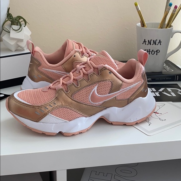 NEW Nike Air heights rose gold sneakers shoes - Picture 8 of 10